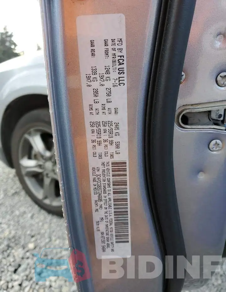 3C4PDCGB2GT246685 Photo# 13