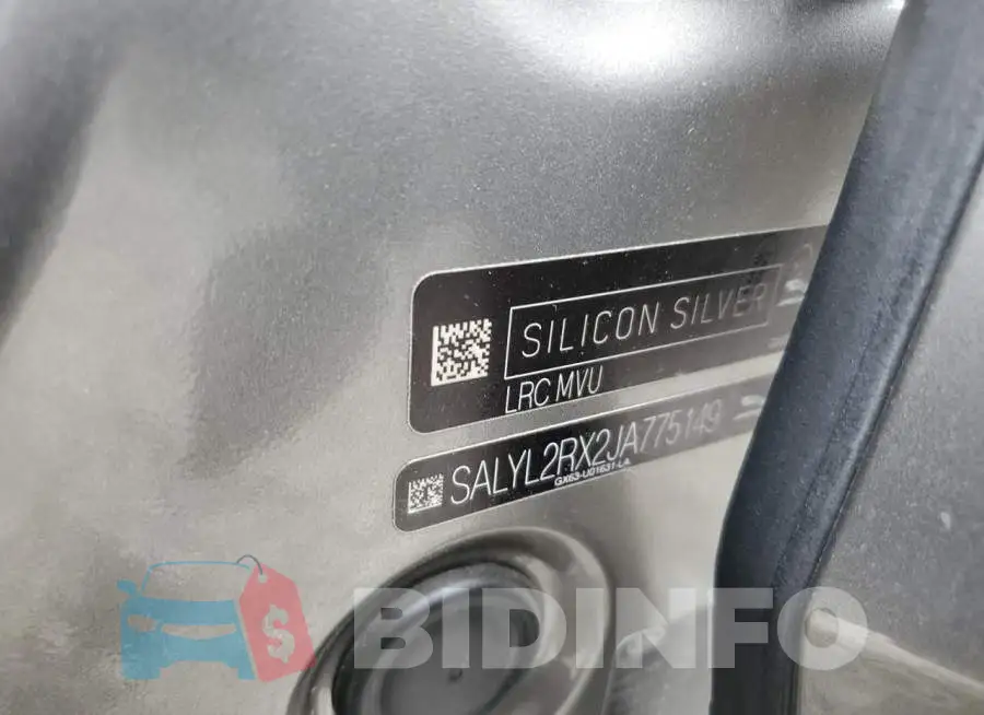 SALYL2RX2JA775149 Photo# 13