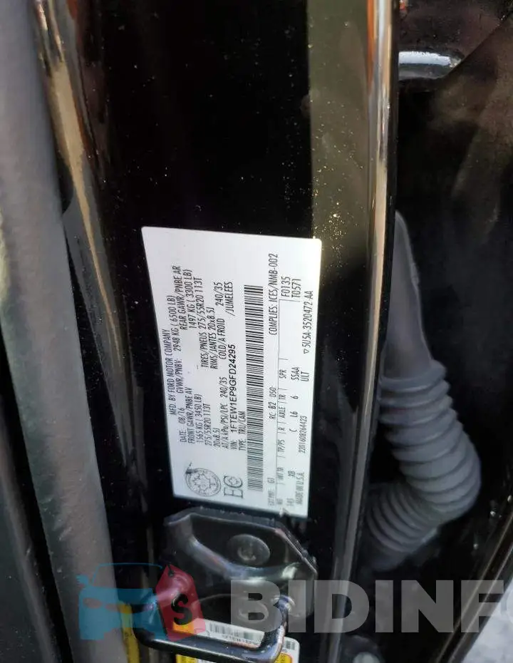 1FTEW1EP9GFD24295 Photo# 13