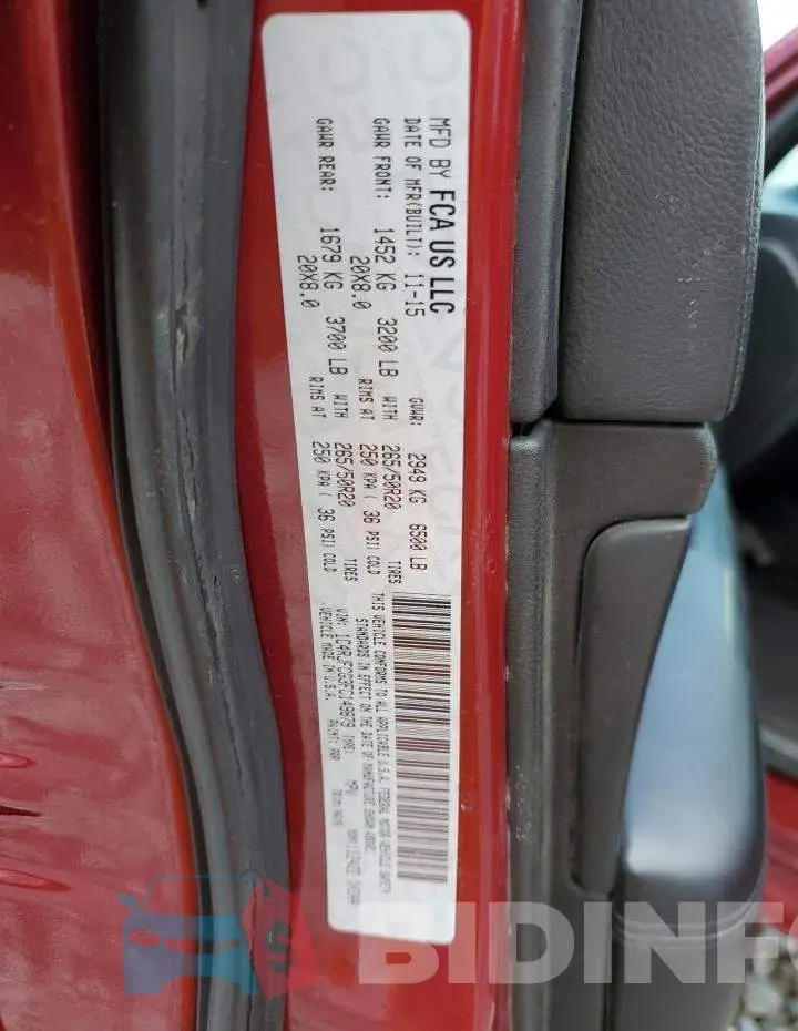 1C4RJFCG3FC149879 Photo# 12
