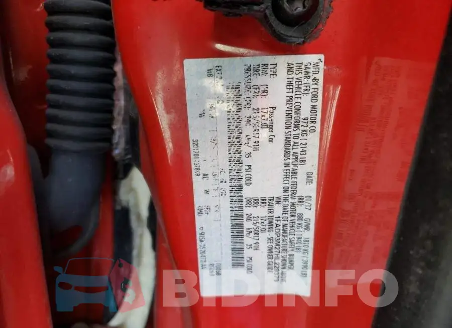 1FADP3M27HL229379 Photo# 12