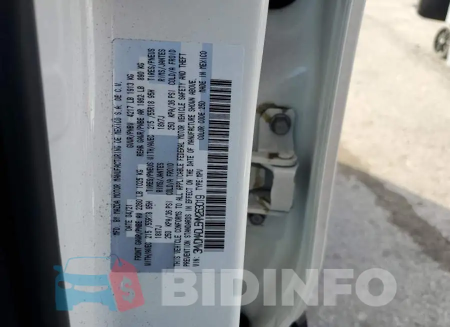 3MVDMADL5MM263019 Photo# 12