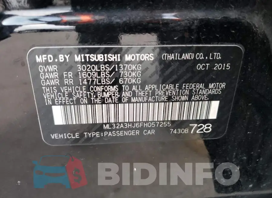 ML32A3HJ6FH057255 Photo# 12