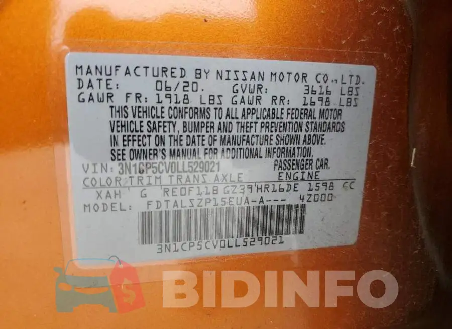 3N1CP5CV0LL529021 Photo# 12