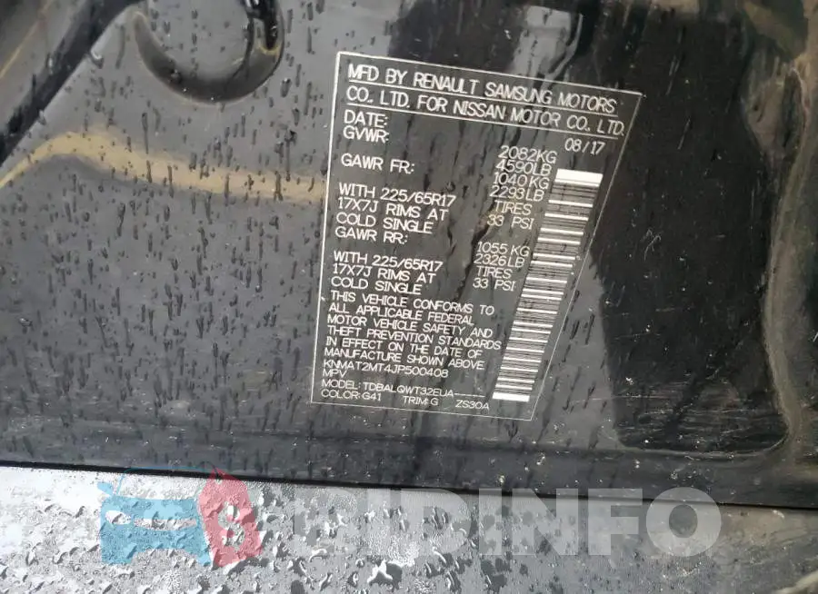 KNMAT2MT4JP500408 Photo# 13