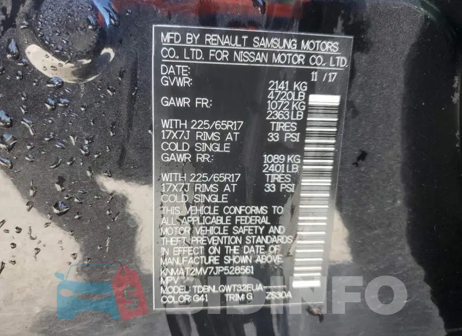 KNMAT2MV7JP528561 Photo# 13