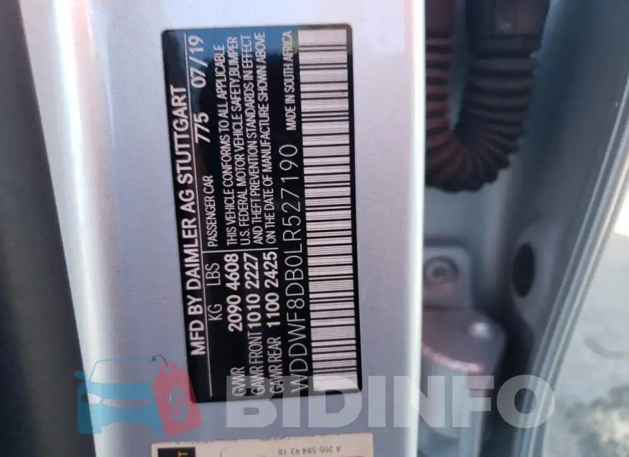 WDDWF8DB0LR527190 Photo# 12