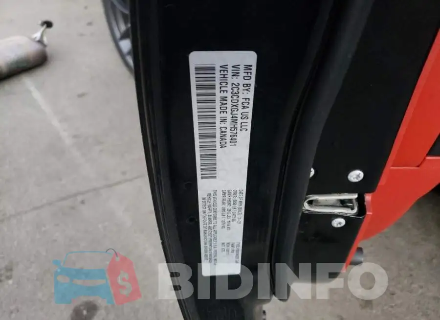 2C3CDXGJ4MH576401 Photo# 12