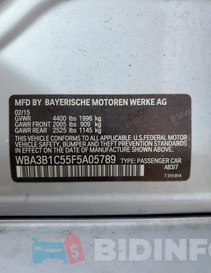 WBA3B1C55F5A05789 Photo# 12