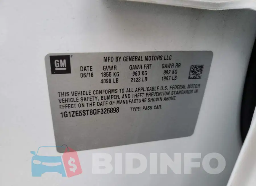 1G1ZE5ST8GF326898 Photo# 12