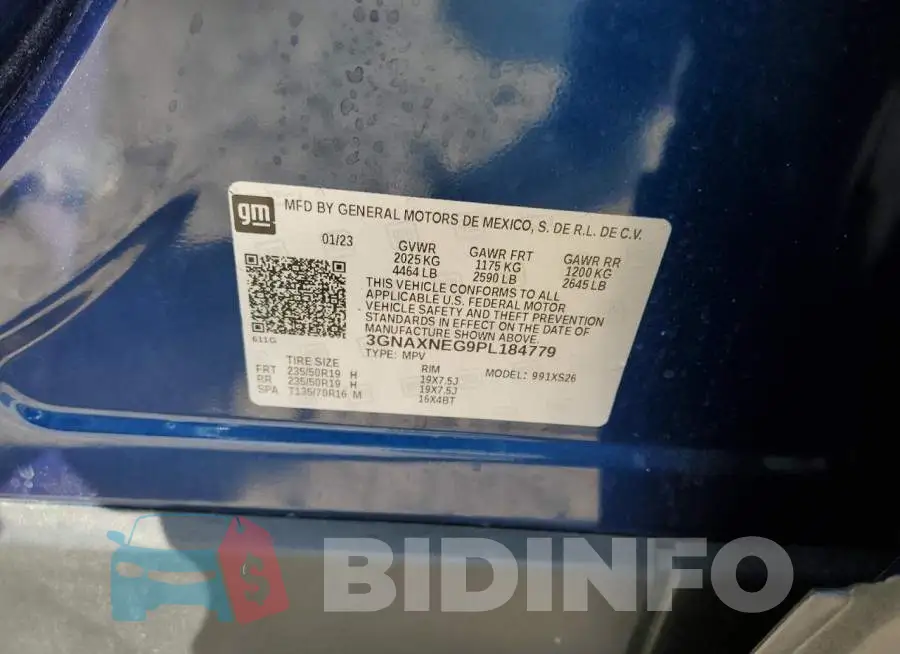 3GNAXNEG9PL184779 Photo# 12