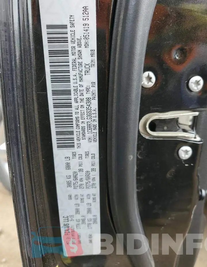 1C6RR7LG3GS354308 Photo# 12