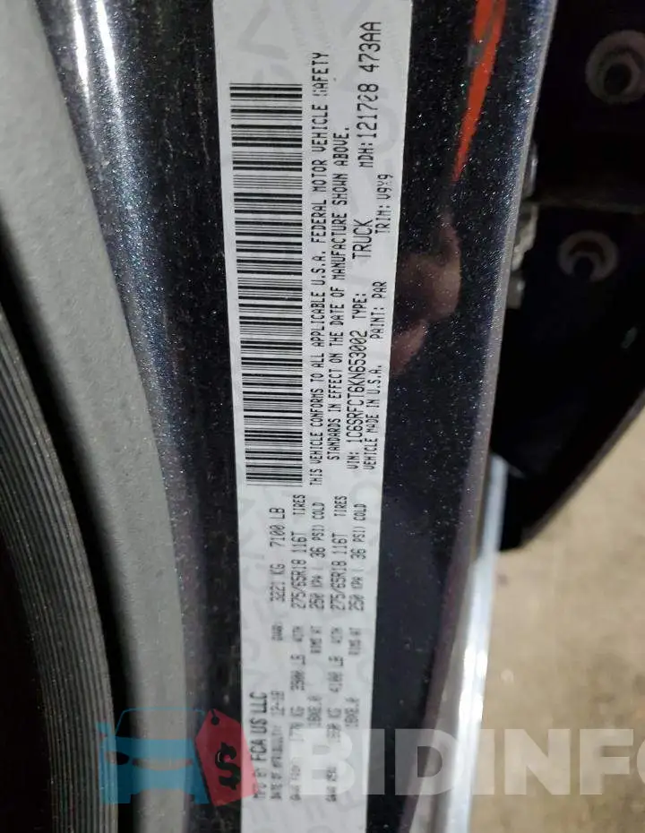 1C6SRFCT6KN653002 Photo# 12