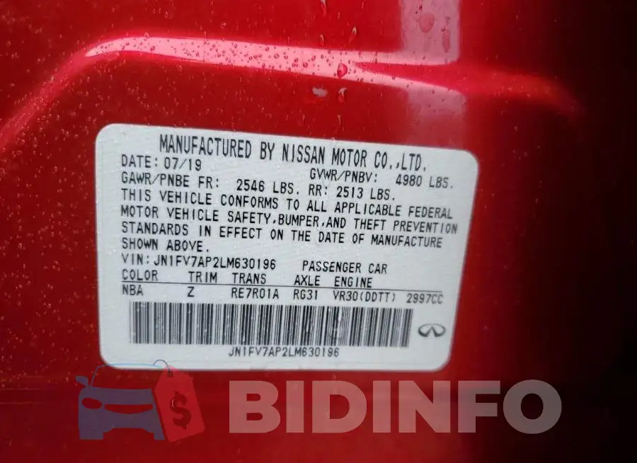 JN1FV7AP2LM630196 Photo# 12