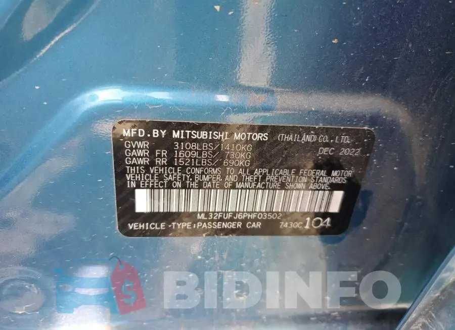 ML32FUFJ6PHF03502 Photo# 12