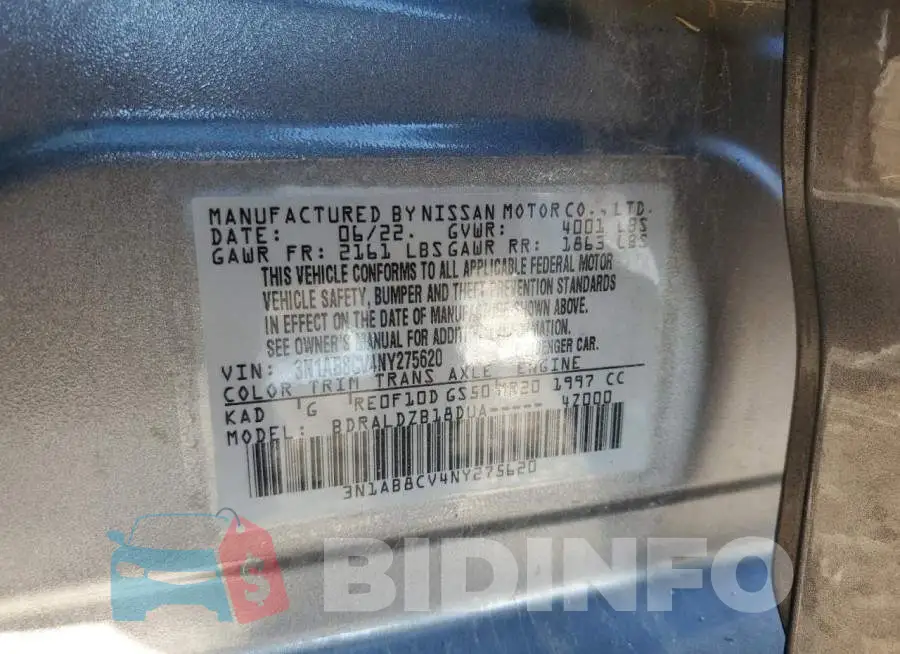 3N1AB8CV4NY275620 Photo# 12