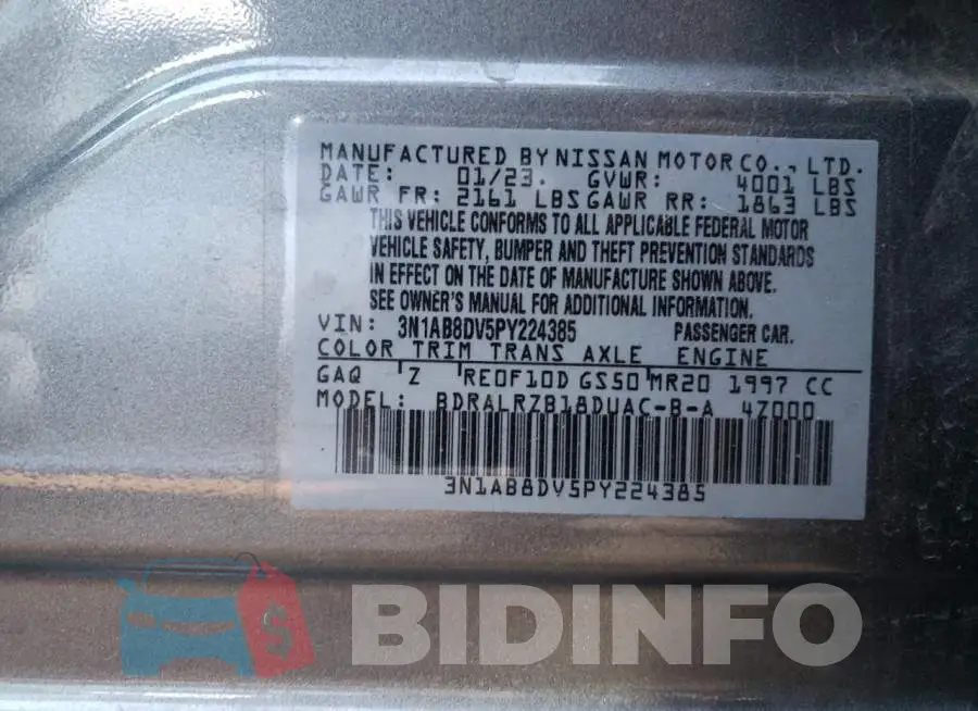 3N1AB8DV5PY224385 Photo# 12