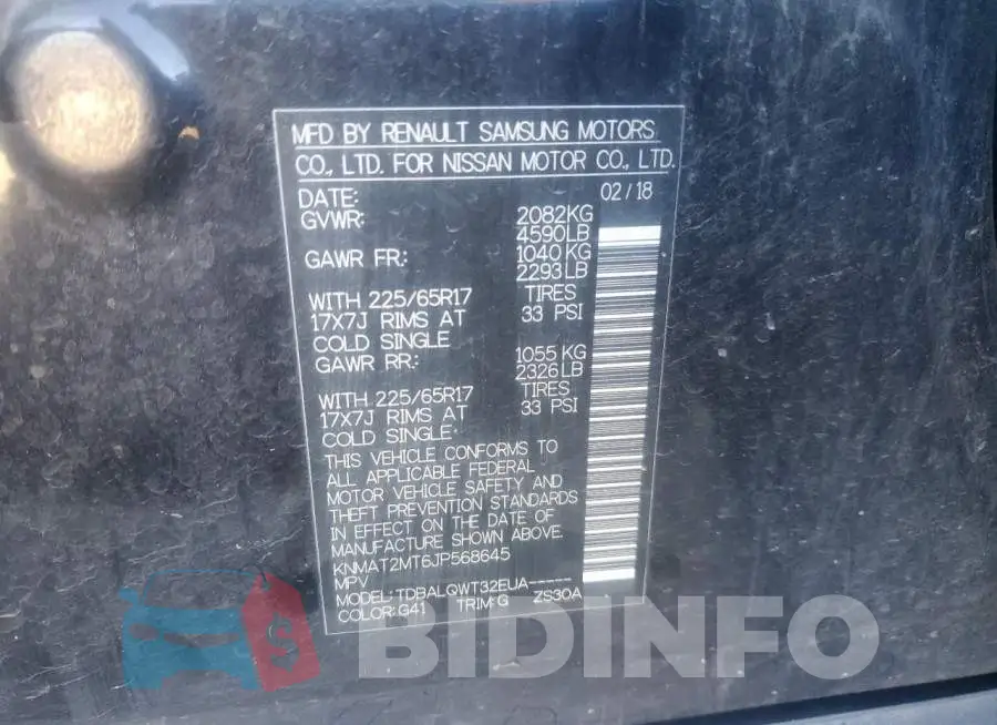 KNMAT2MT6JP568645 Photo# 14