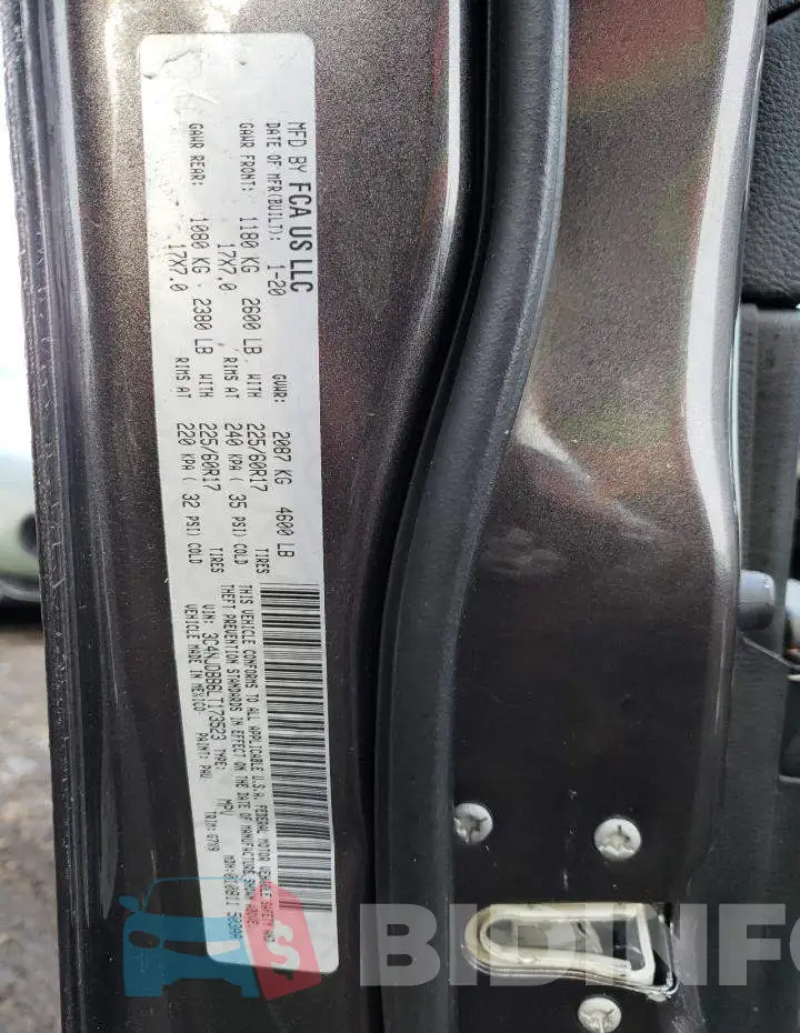 3C4NJDBB6LT173523 Photo# 13