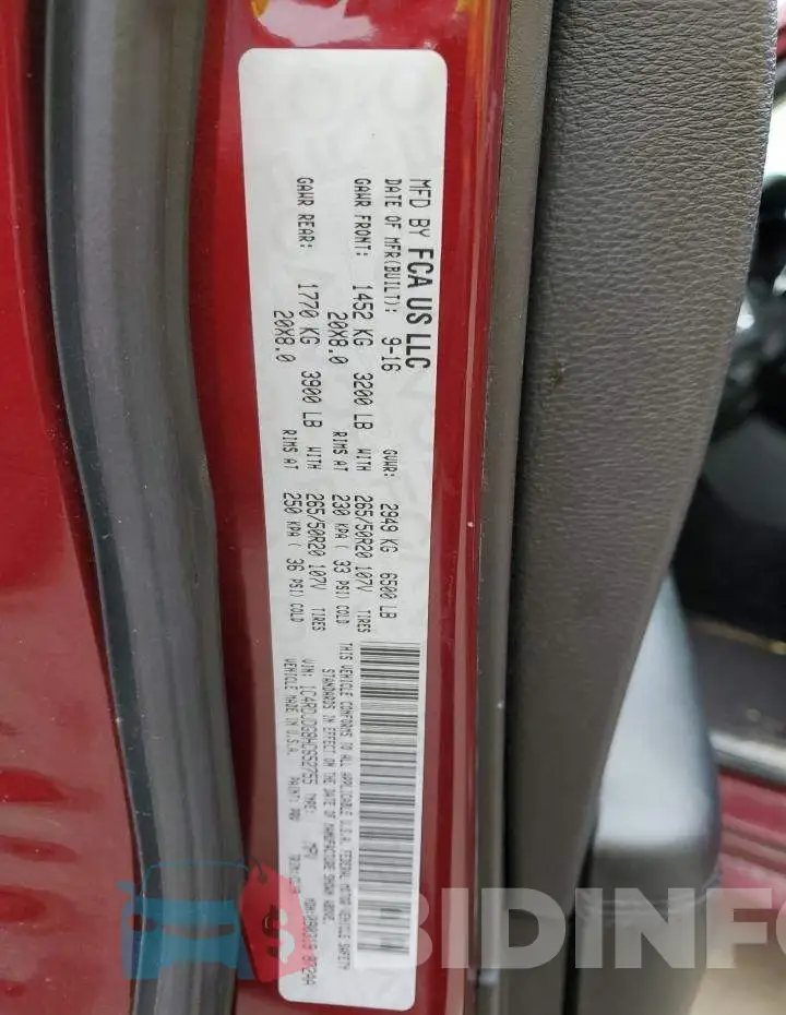 1C4RDJDG8HC652755 Photo# 12