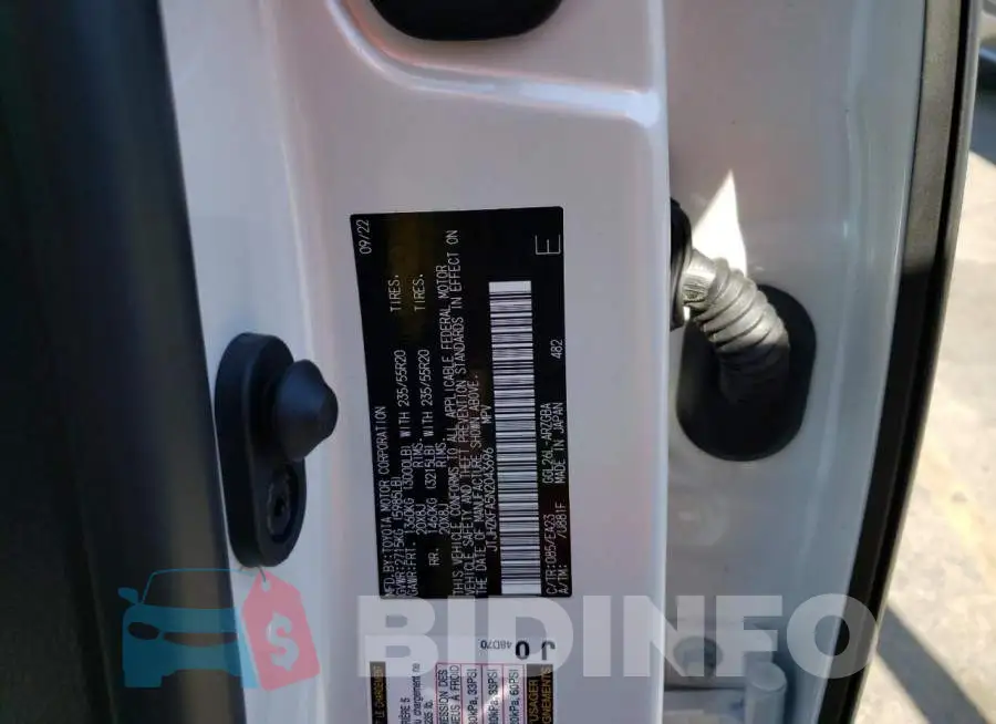 JTJHZKFA5N2043696 Photo# 12