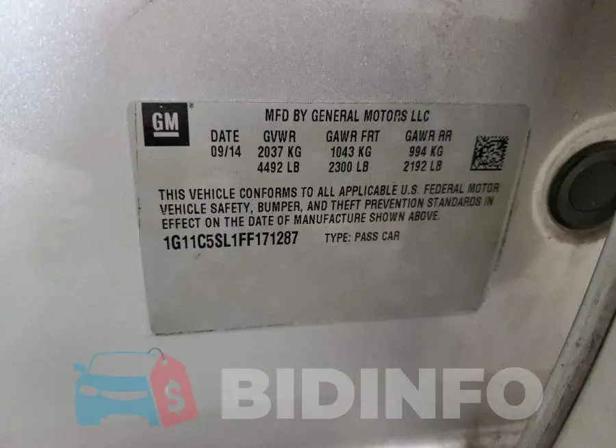 1G11C5SL1FF171287 Photo# 12