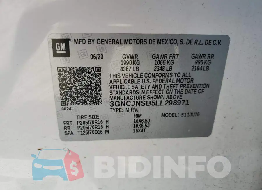 3GNCJNSB5LL298971 Photo# 13