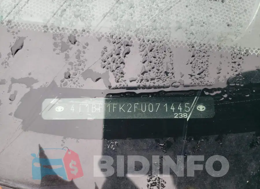 4T1BF1FK2FU071445 Photo# 12