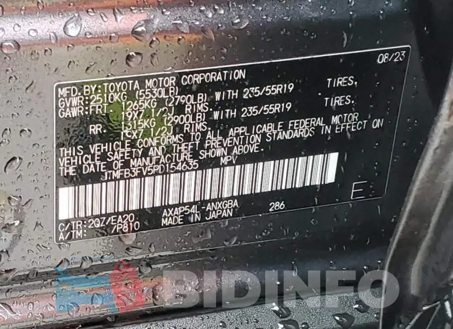 JTMFB3FV5PD154635 Photo# 12