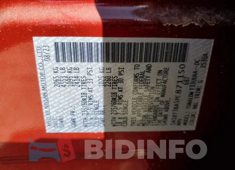5N1BT3BA5PC871150 Photo# 13