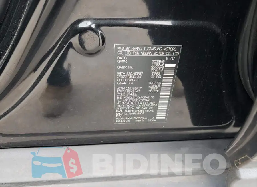 KNMAT2MT6HP616008 Photo# 14