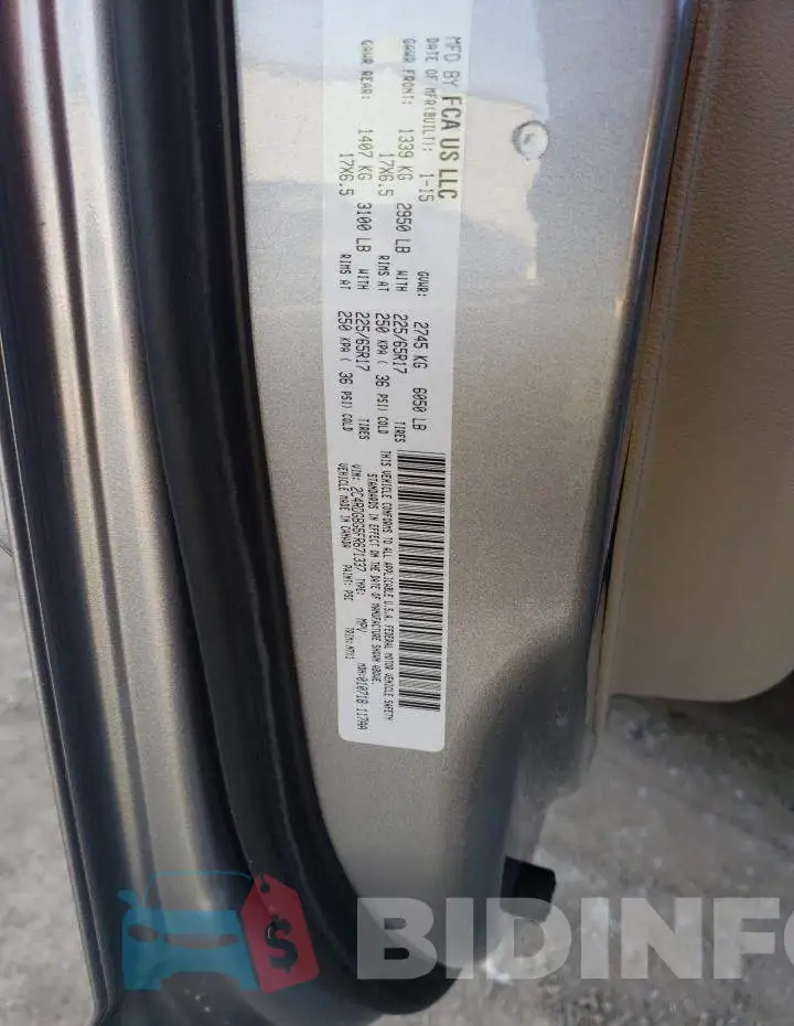 2C4RDGBG5FR671337 Photo# 13