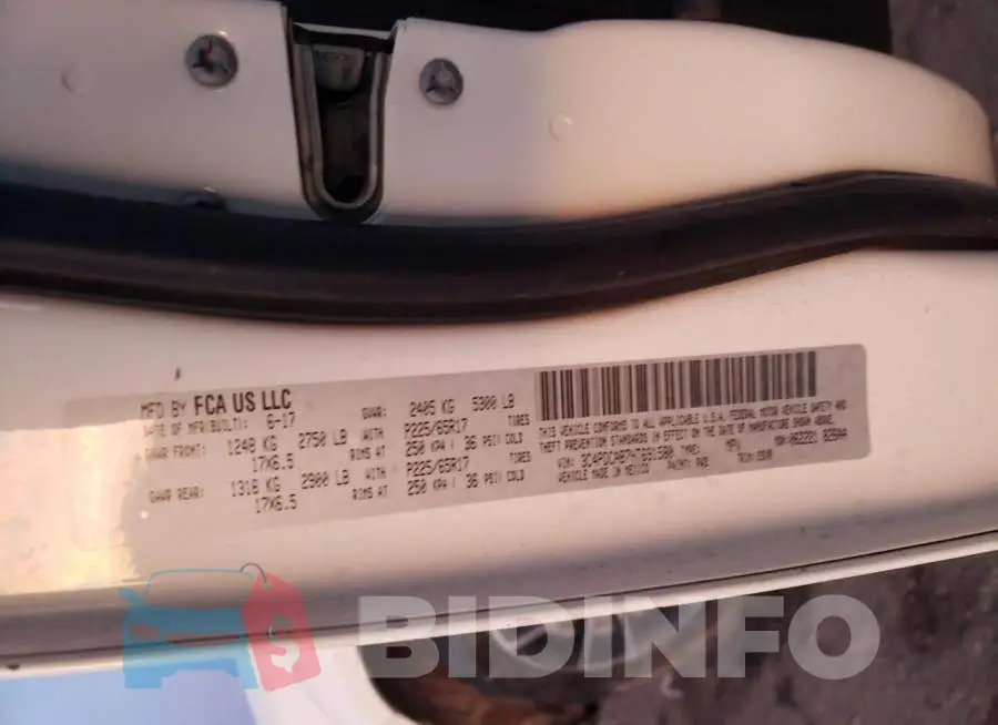 3C4PDCAB7HT691580 Photo# 12