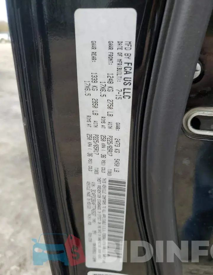 3C4PDCBG4FT742637 Photo# 13