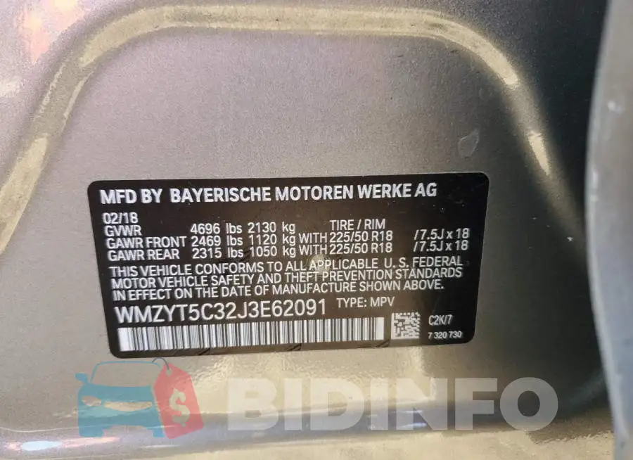WMZYT5C32J3E62091 Photo# 13