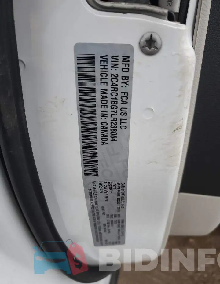 2C4RC1BG7LR238064 Photo# 13