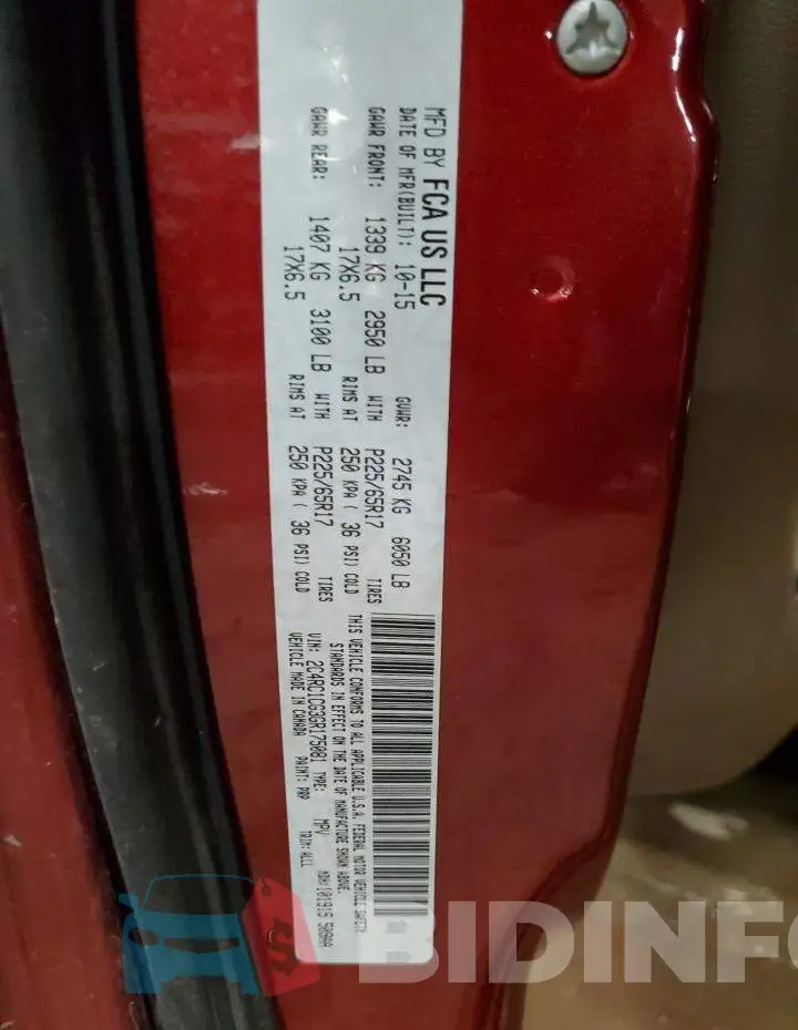 2C4RC1CG3GR175081 Photo# 13