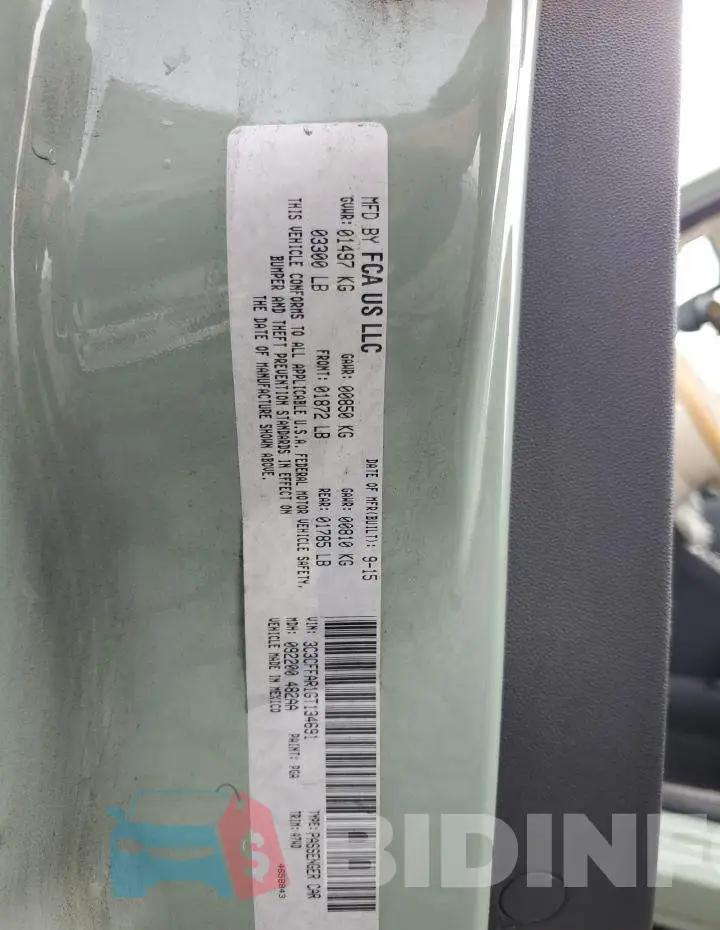3C3CFFAR1GT134691 Photo# 12