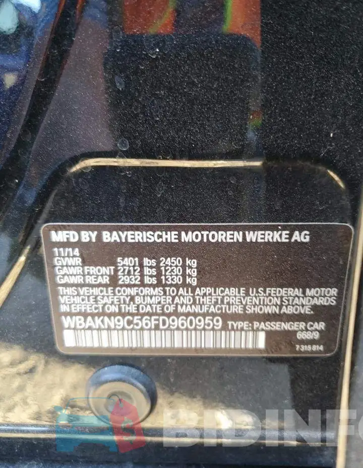 WBAKN9C56FD960959 Photo# 12