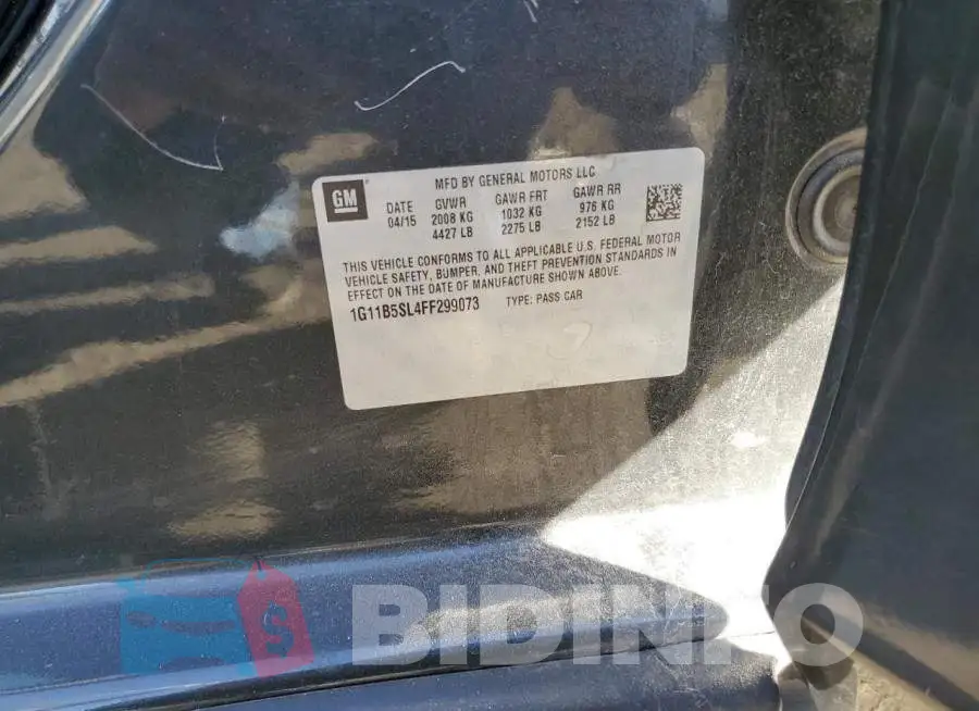 1G11B5SL4FF299073 Photo# 12