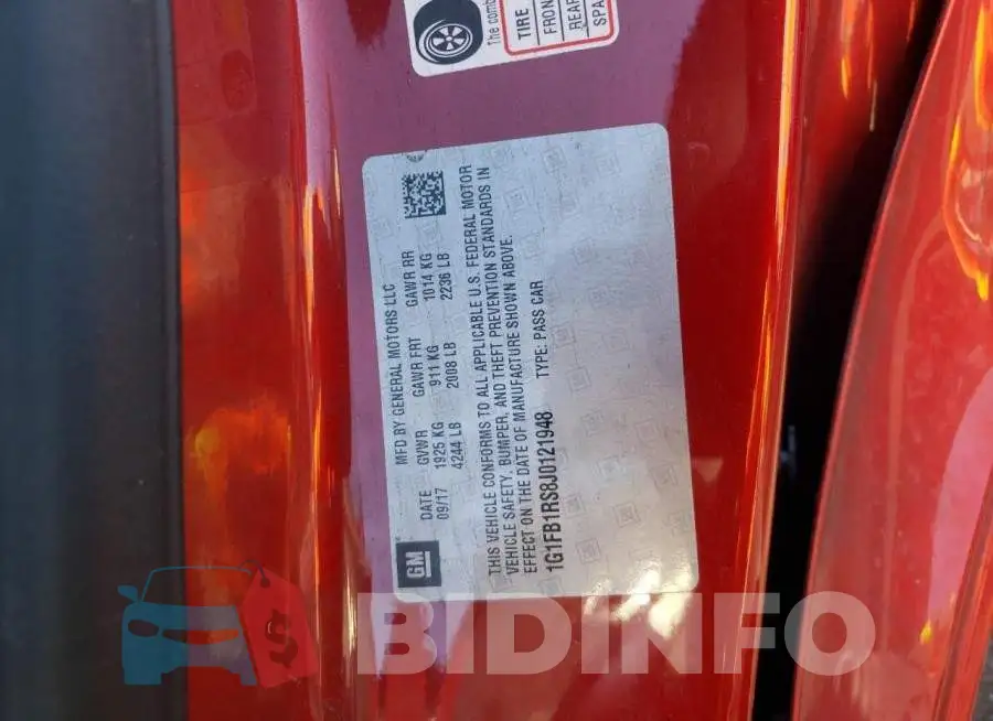 1G1FB1RS8J0121948 Photo# 12