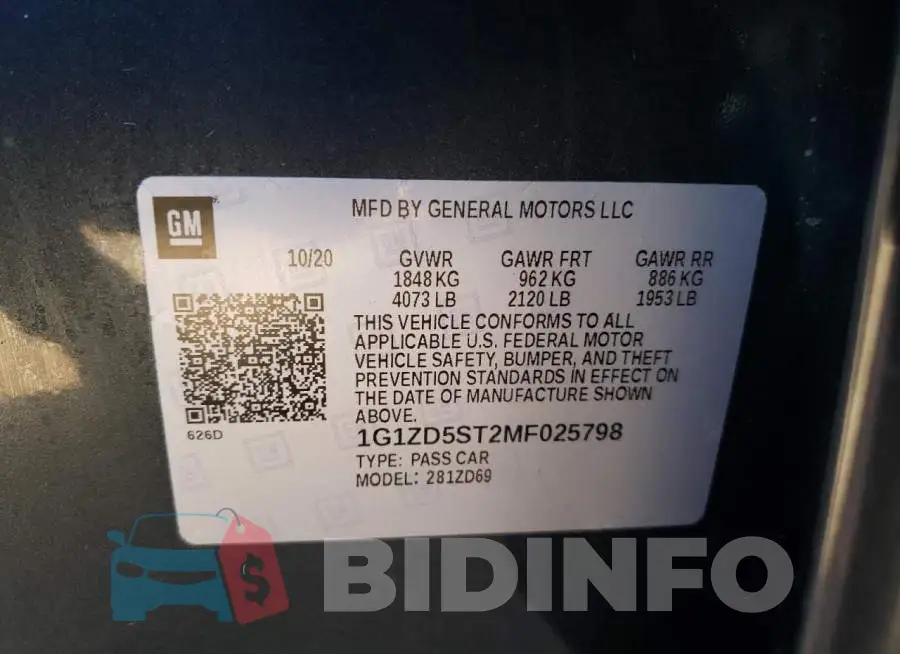 1G1ZD5ST2MF025798 Photo# 12