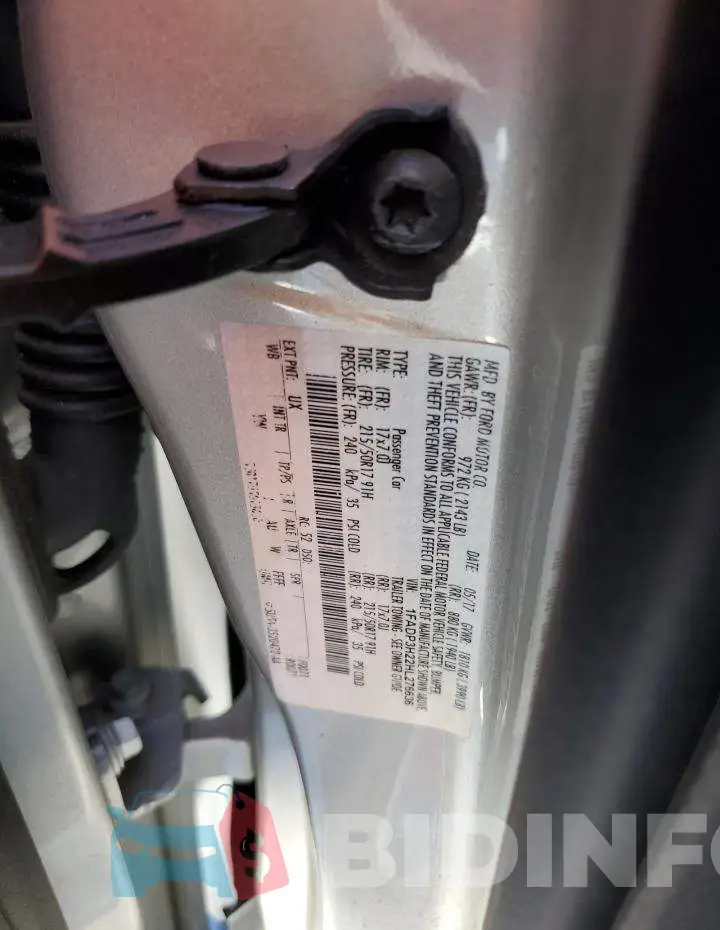 1FADP3H22HL276636 Photo# 12