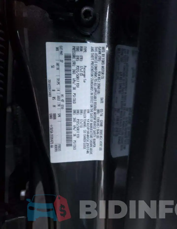 1FADP3R46GL293146 Photo# 12