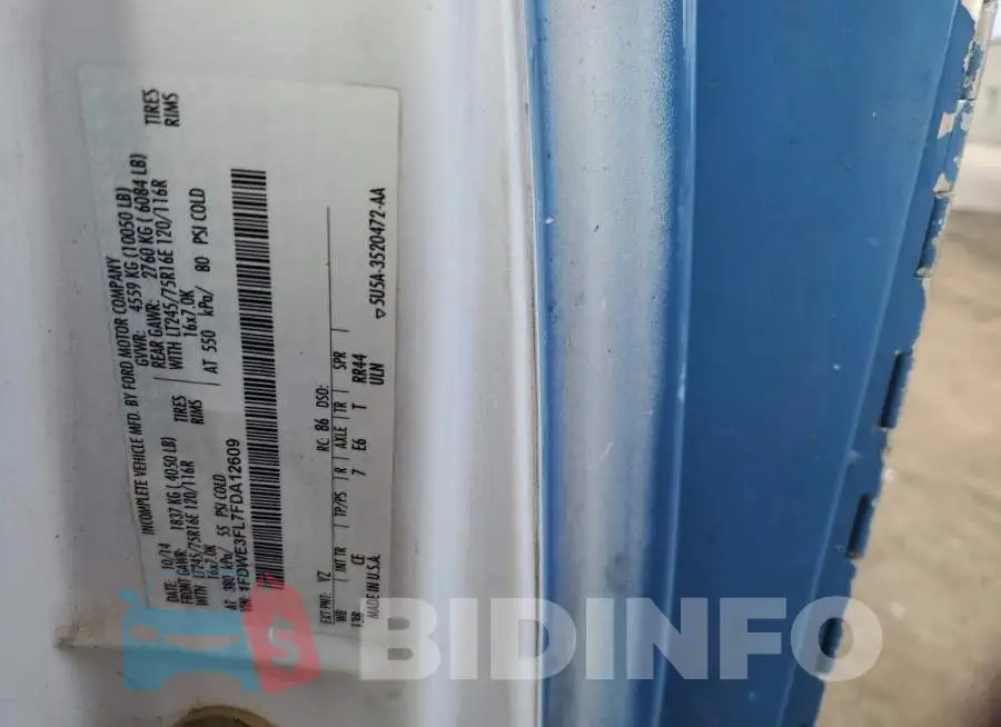 1FDWE3FL7FDA12609 Photo# 13