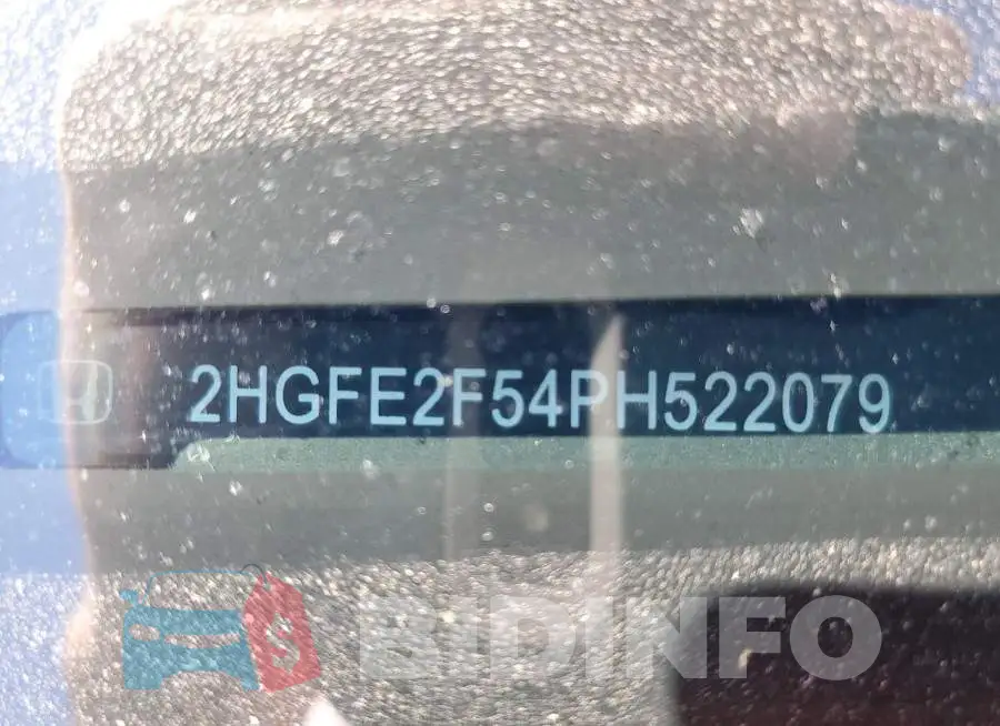 2HGFE2F54PH522079 Photo# 12