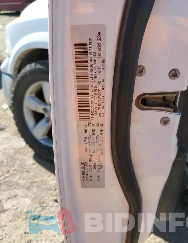 1C6RR7LT7JS167741 Photo# 13