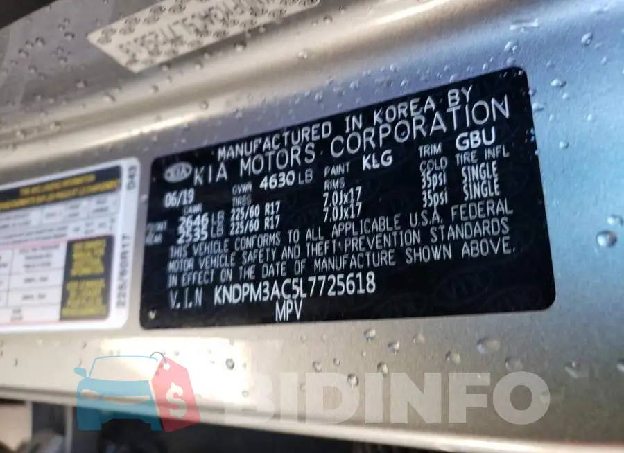 KNDPM3AC5L7725618 Photo# 12