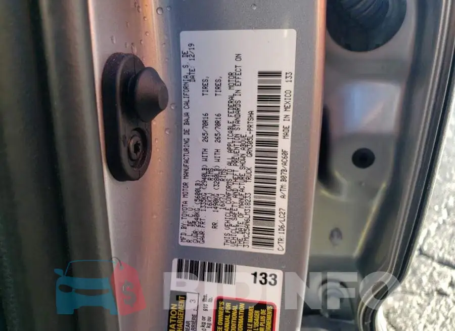 3TMCZ5AN6LM318233 Photo# 12