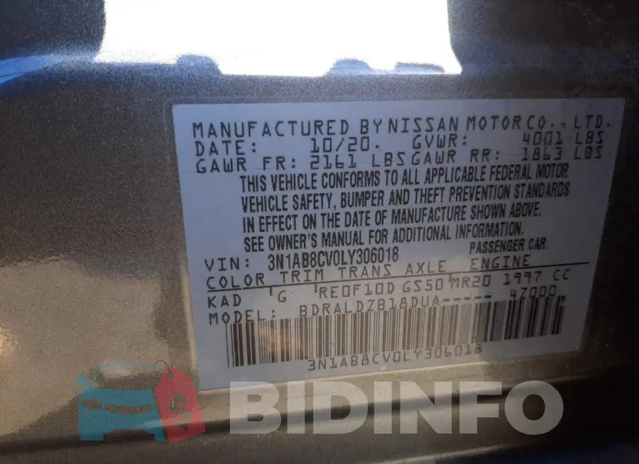 3N1AB8CV0LY306018 Photo# 12
